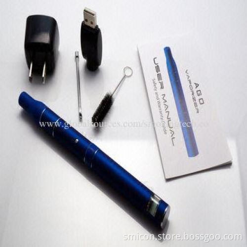 Electronic Cigarette Ago Vaporizer Pens with 650, 900, 1,100mAh Battery Capacity